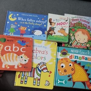 Born Blue and Yellow Learning Toys Educational Board Books